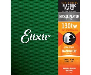 Elixir 15335 130 Light B Taperwound NANOWEB