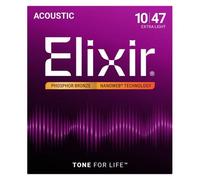 ELIXIR 16002 CORDIERA PER ACUSTICA PHOSPHOR BRONZE EXTRA LIGHT - 010/047