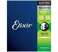 Elixir 19057 Optiweb Light 010/056 Muta 7 Corde per Chitarra Elettrica Nickel...