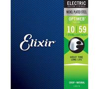 Elixir 19074 Optiweb 010/059 Muta per Chitarra Elettrica Nickel Plated Steel ...