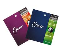 ELIXIR 11052 NANOWEB LIGHT MUTA PER CHITARRA ACUSTICA 012-053 80/20 BRONZE