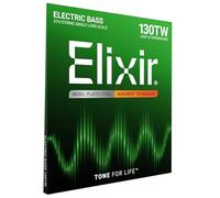 Elixir Bass Custom 5th & 6th String Singles Ultra-Thin Nanoweb Coating Long Scale, Taper Wound - 5th Medium B (00.130)