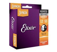 Elixir Nanoweb Light Acoustic 3P