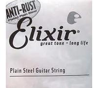 Elixir® Strings Anti-Rust Plated Plain Steel Corda Singola (.012)