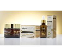Eliza Jones Proage - Set per la cura della pelle matura, crema ringiovanente (50 ml) e siero (30 ml), vegano, crema ringiovanente e siero, per pelle più tonica e meno rughe