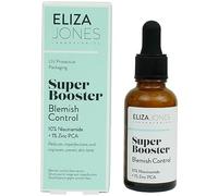 Eliza Jones Siero Super Booster 30 ml per minimizzare le rughe della pelle, scolorimento, linee sottili e migliorare il tono della pelle irregolare (Super Booster Blemish Control)