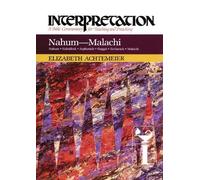 Elizabeth Achtemeier NahumMalachi (Tascabile)