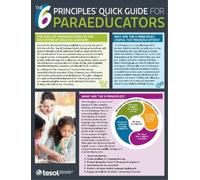 Elizabeth Amara The 6 Principles® Quick Guide for Paraeducators: Pac (Tascabile)