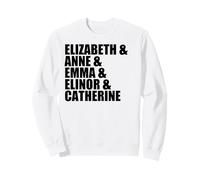 Elizabeth Anne Emma Elinor Catherine Jane Austen Guida Il Meme Felpa
