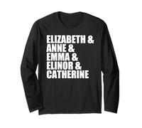 Elizabeth Anne Emma Elinor Catherine Jane Austen Guida Meme Maglia a Manica