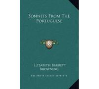 Elizabeth Barrett Browning Sonnets From The Portuguese (Copertina rigida)