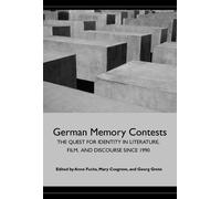 Elizabeth Boa German Memory Contests (Tascabile)