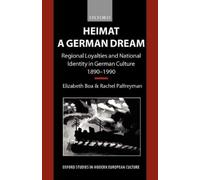 Elizabeth Boa Rachel Palfreyman Heimat - A German Dream (Tascabile)