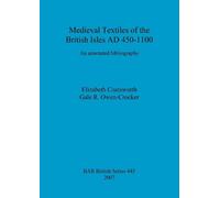 Elizabeth Coatsworth Gale R Medieval Textiles of the British Isles (Tascabile)