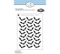 Elizabeth Craft Designs Pipistrelli Fase, Stencil, in Materiale Sintetico, 18.5 x 13.8 x 0.1 cm