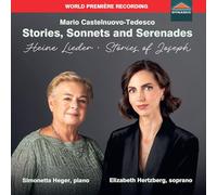Mario Castelnuovo-Ted Mario Castelnuovo-Tedesco: Stories, Sonnets and Seren (CD)