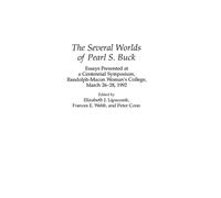 Elizabeth J. Lipscomb The Several Worlds of Pearl S. Buck (Copertina rigida)