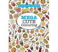Elizabeth James Mega Cute Colouring (Tascabile)