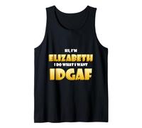 Elizabeth Joke IDGAF Meme Funny Halloween Costume for Liz Canotta