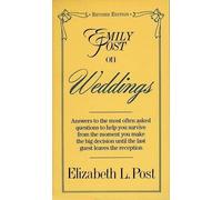 Elizabeth L. Post Emily Post on Weddings (Tascabile)