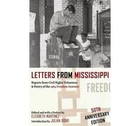 Elizabeth Martínez Elizabeth Mart?nez Letters from Mississippi (Tascabile)
