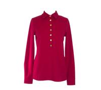 Elizabeth McKay Polo a Manica Lunga x-Small Rosso