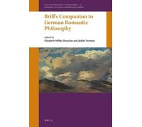 Elizabeth Millán Br Brill’s Companion to German Romantic Phil (Copertina rigida)