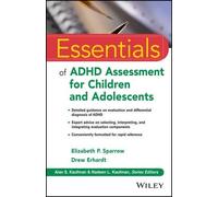 Elizabeth P. Sparrow Essentials of ADHD Assessment for Children and (Tascabile)