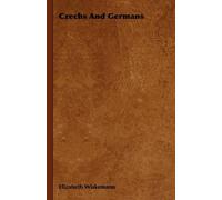 Elizabeth Wiskemann Czechs And Germans (Copertina rigida)