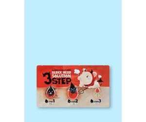Elizavecca Kit 3 passi per l'eliminazione dei punti neri Milky Piggy Black Head Solution 3 Step - 3 g, 1 pz, 3 g / 3 pz