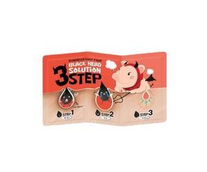 Elizavecca - Parches para la nariz Black Head Solution 3 Step Kit