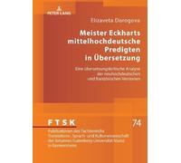 Elizaveta Dorog Meister Eckharts mittelhochdeutsche Predigten (Copertina rigida)