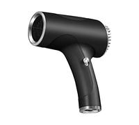 Eljeczt Phon Senza Fili A Batteria Ricaricabile USB Asciugacapelli Portatile Senza Fili da Viaggio Phon Senza Fili Aria Calda Collegare E Soffiare Aria Calda per Campeggio Camper,Black