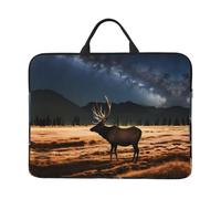 Elk in The Meadow - Custodia per laptop (16,5 x 12,2 pollici), compatibile con laptop da 14" per una facile conservazione