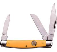 Elk Ridge Coltello Tascabile Hunter Derlin Manico, Lunghezza Chiusa cm: 8,89, elkr - Gialle - 1148