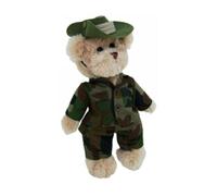 Elka Tic Toc Teddies Orsetto di peluche in uniforme militare 30 cm dai 3 anni in