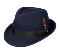 Elkader Cappello Trilby by Stetson blu S (54-55 cm)