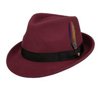 Elkader Cappello Trilby by Stetson raspberry L (58-59 cm)