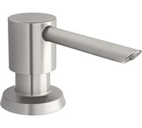 Elkay Dispenser per sapone/lozioni, in acciaio lucido, 3,5 x 6,5 x 6,3 cm