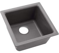 Elkay ELG1616GS0 Lavello a Barra a Doppio Montaggio Classico al Quarzo, Greystone