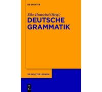 Elke Hentschel Deutsche Grammatik (Copertina rigida) de Gruyter Lexikon