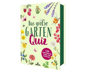 Elke Vogel Chri Das große Garten Quiz, 120 unterhaltsame Fragen und (Tascabile)