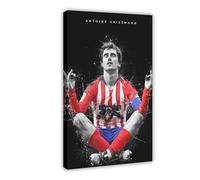 ELKPDOE Antoine Griezmann, poster artistico da parete con stampa artistica da parete per soggiorno, camera da letto, decorazione con cornice, 30 x 45 cm