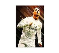 ELKPDOE Poster artistico su tela di Cristiano Ronaldo, decorazione per camera da letto, ufficio, camera da letto, regalo, senza cornice: 40 x 60 cm