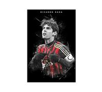 ELKPDOE Poster Ricardo Kaka con immagine di calcio, 3 poster su tela, decorazione per camera da letto, ufficio, camera da letto, regalo, senza cornice: 50 x 75 cm