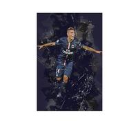 ELKPDOE Poster su tela con immagine di Marco Verratti, decorazione per camera da letto, ufficio, camera da letto, regalo, senza cornice: 30 x 45 cm
