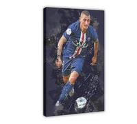ELKPDOE Poster su tela con immagine di Marco Verratti, decorazione per camera da letto, ufficio, camera da letto, regalo, dimensione: 50 x 75 cm