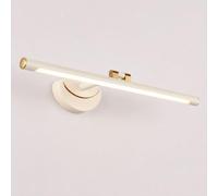 Elksdut Lampada da parete orientabile for specchio da bagno con base ovale