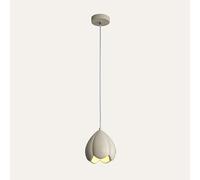 Elksdut Mini Lampada a Sospensione per Isola Cucina, Lampade a Sospensione in Resina Lampadari E27 Base Soggiorno Camera da Letto Comodino Plafoniera Regolabile