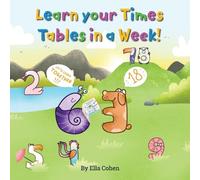 Ella Cohen Learn your Times Tables in a Week (Tascabile) Kids Learn Visually